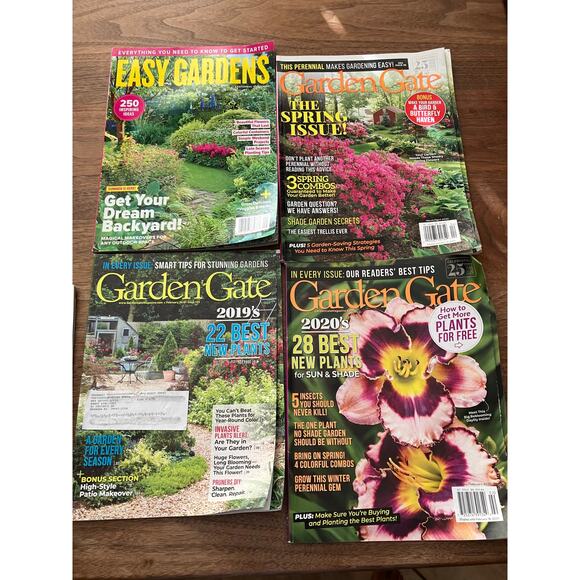 Garden Gate Magazine Lot of 8 +Easy Garden Gardening Tips, Ideas & Inspiration - Picture 2 of 10